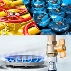 Instalação de gás encanado, Instalação bateria GLP - Botijão, Instalação de Gás GN, Instalação de Gás industrial